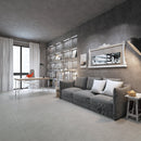Dimensions Gris Matte Porcelain Floor and Wall Tile - MSI Collection product shot room view 2