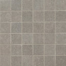 Dimensions Gris 12"x12" Matte Porcelain Mesh-Mounted Mosaic Tile product shot wall view