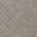 Dimensions Gris 12"x12" Matte Porcelain Mesh-Mounted Mosaic Tile product shot angle view