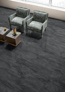 Durban Anthracite 24"x48" Polished Porcelain Floor And Wall Tile - MSI Collection sofa view