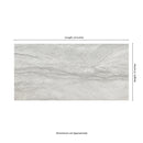 Durban Gray 12"x24" Matte Porcelain Floor and Wall Tile - MSI Collection measurement view