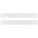 Durban White 3"x24" Matte Porcelain Bullnose Wall Tile - MSI Collection product shot multi tile view
