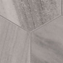 Eden Bardiglio 12"x12" Matte 3" Hexagon Porcelain Mosaic Tile product shot wall view 2