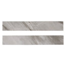 Durban White 3" x 24" Polished Porcelain Bullnose Wall Tile - MSI Collection product shot multi tile view