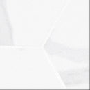 Eden Statuary 12"x12" Matte 3" Hexagon Porcelain Mosaic Tile product shot angle view