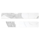 Eden Statuary Bullnose 4" X 24" Polished Porcelain Wall Tile - MSI Collection product shot multi tile view