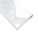 Eden Statuary Bullnose 4" X 24" Polished Porcelain Wall Tile - MSI Collection product shot edge view