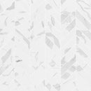Eden Statuary 12"x15" Matte Chevron Porcelain Mosaic Tile product shot wall view