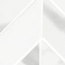 Eden Statuary 12"x15" Matte Chevron Porcelain Mosaic Tile product shot closeup view