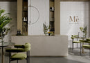 Flamenco 2"x18" Princess White Brick Look Glossy Porcelain Wall Tile - MSI Collection bistro view