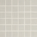 Focus Glacier 12"x12" Matte Porcelain Mesh-Mounted Mosaic Tile product shot wall view