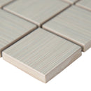 Focus Glacier 12"x12" Matte Porcelain Mesh-Mounted Mosaic Tile product shot profile view