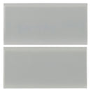 Gray Bullnose 3"x6" Glossy Ceramic Wall Tile - MSI Collection product shot multi tile view