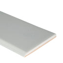Gray Bullnose 3"x6" Glossy Ceramic Wall Tile - MSI Collection product shot edge view