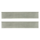 Gridescale Gris 3"x18" Bullnose Matte Porcelain Wall Tile - MSI Collection Product shot multi tile view