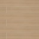 Elemental deck cashew 8 in x 47 in matte porcelain NHDELECAS8X47 floor and wall tile product shot wall view