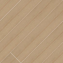 Elemental deck cashew 8 in x 47 in matte porcelain NHDELECAS8X47 floor and wall tile product shot angle view