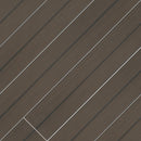 Elemental deck walnut 8 in x 47 in matte NHDELEWAL8X47 porcelain floor and wall tile product shot angle view