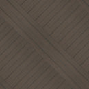 Elemental deck walnut 8 in x 47 in matte NHDELEWAL8X47 porcelain floor and wall tile product shot angle view 2