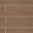 Elemental deck wine 8 in x 47 in matte NHDELEWIN8X47 porcelain floor and wall tile room shot wall view