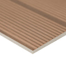 Elemental deck wine 8 in x 47 in matte NHDELEWIN8X47 porcelain floor and wall tile room shot profile view