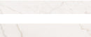 Kaya Calacatta Lucca Bullnose 3"x24"  Matte  Porcelain Wall Tile - MSI Collection product shot multi tile view