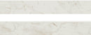 Kaya Carrara Bianco Bullnose 3"x24" Matte Porcelain Wall Tile -MSI Collection product shot multi tile view