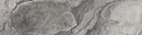 Kaya Onda Gray 3"x24" Bullnose Polished Porcelain Wall Tile - MSI Collection product shot tile view