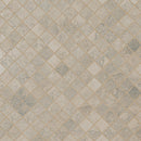 Legend grey 12"x12" Matte Porcelain Mosaic Tile - MSI Collection product shot angle view