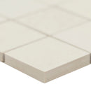 Legend White 12"x12" Matte Porcelain Mosaic Tile - MSI Collection profile view