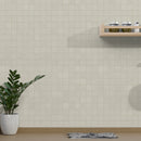 Legend White 12"x12" Matte Porcelain Mosaic Tile - MSI Collection kitchen shelf view