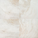 Livingstyle Travertino 24"x24" Matte Porcelain Floor And Wall Tile - MSI Collection wall view