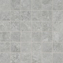 Legions Lunar Silver 12"x12" Matte Porcelain Floor And Wall Tile product shot wall view