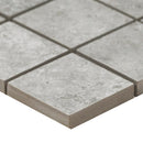 Legions Lunar Silver 12"x12" Matte Porcelain Floor And Wall Tile product shot profile view