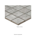 Legions Lunar Silver 12"x12" Matte Porcelain Floor And Wall Tile product shot profile view 2