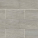 Malahari Greige 12"x24" Lapato 3D Porcelain Floor & Wall Tile - MSI Collection wall view