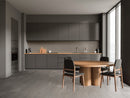 Malahari Greige 12"x24" Lapato 3D Porcelain Floor & Wall Tile - MSI Collection kitchen view