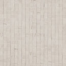 Malahari White 12"x12" Lapato 3D Porcelain 2"x2" Mosaic Tile - MSI Collection wall view 2