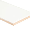 Metro White 3"x6" Glossy Ceramic Wall Tile - MSI Collection profile view