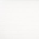 Metro White 4"x12" Glossy Ceramic Wall Tile - MSI Collection wall view