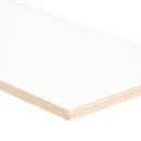 Metro White 4"x12" Glossy Ceramic Wall Tile - MSI Collection profile view