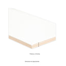 Metro White 4"x12" Glossy Ceramic Wall Tile - MSI Collection measurement view 2
