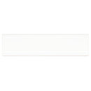 Metro White Ceramic Bullnose Tile - MSI Collection single tile view