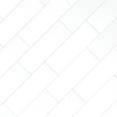 Metro White 4"x16" Glossy Ceramic Wall Tile - MSI Collection angle view