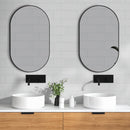 Metro White 4"x16" Glossy Ceramic Wall Tile - MSI Collection basin view