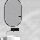 Metro White 4"x16" Glossy Ceramic Wall Tile - MSI Collection basin view 2
