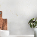 Miraggio Gold 12"x12" Porcelain 2" Hexagon Mosaic Wall & Floor Tile - MSI Collection product shot kitchen view