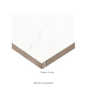 Miraggio Gray 12"x24" Porcelain Polished Floor and Wall tile - MSI Collection product shot measure view 2