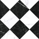 Noir Blanc 17"x17" Matte Porcelain Floor Wall Tile - MSI Collection
