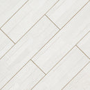 Nora Ice 6"x24" Porcelain Ledger Matte Wall Tile - MSI Collection product shot angle  view